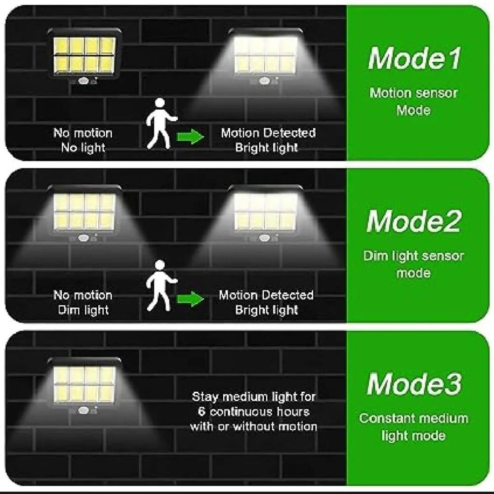 Split Solar Powered Outdoor Wall Light