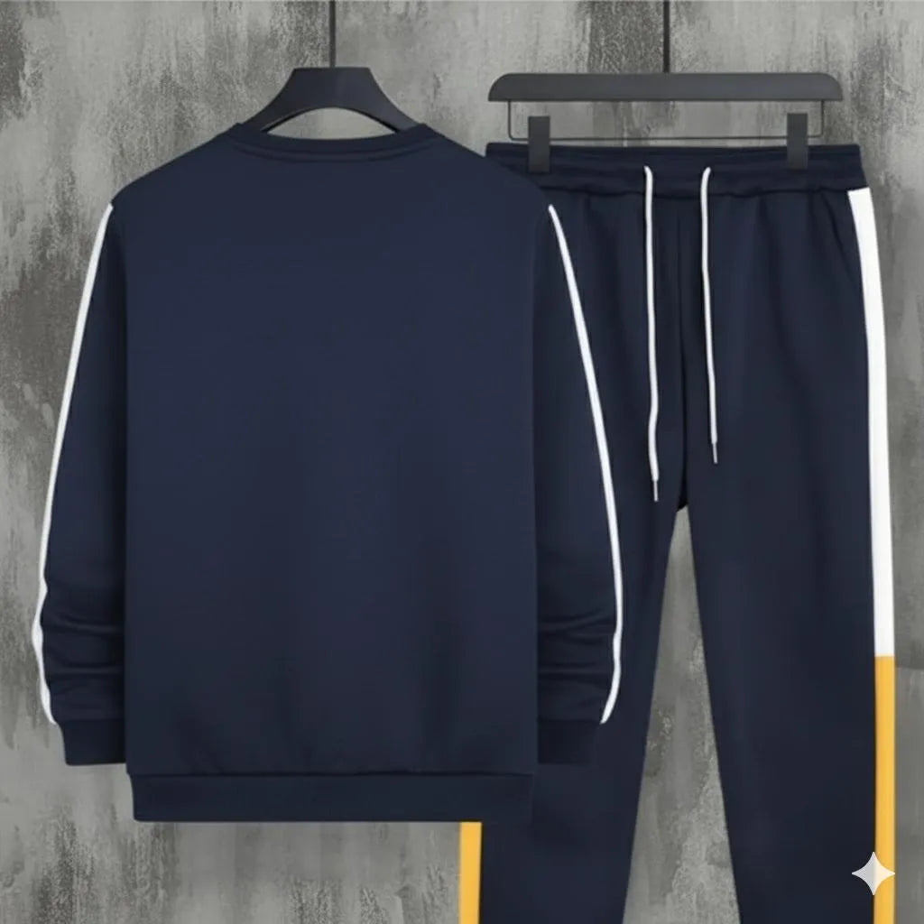 2 Pcs Men's Dri Fit Printed Track Suit