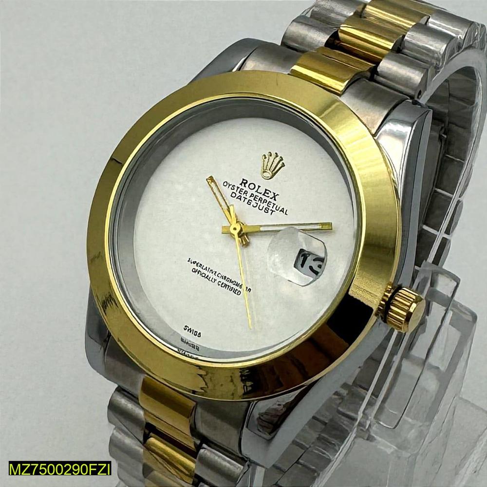 Men's Stainless Steel Analogue Watch