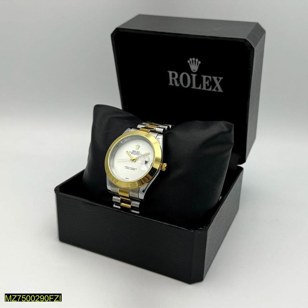Men's Stainless Steel Analogue Watch