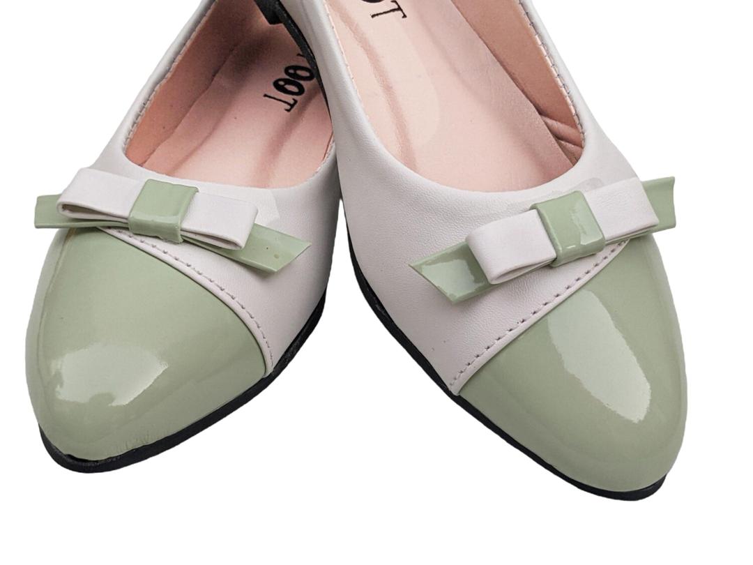 Women's Rexine Fancy Pumps – Green