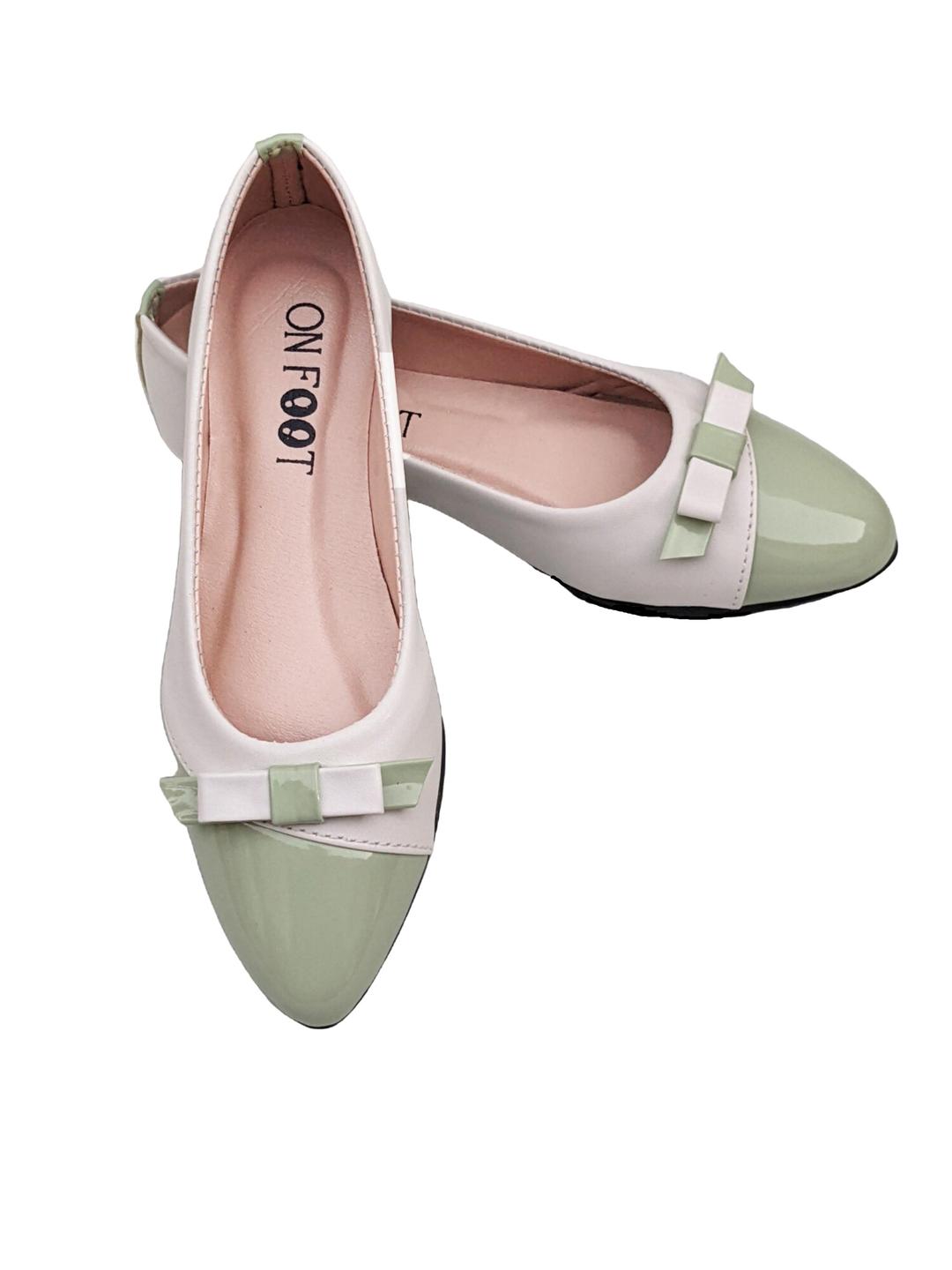 Women's Rexine Fancy Pumps – Green