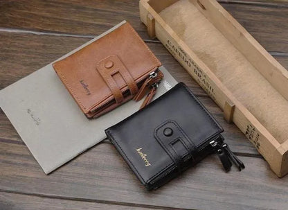 en's Multicolor Leather Wallet – 1 Pc
