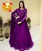 3 Pcs Women's Stitched Chiffon Embroidered Maxi Suit