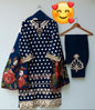 3 Pcs Women's Stitched Lawn Printed Suit