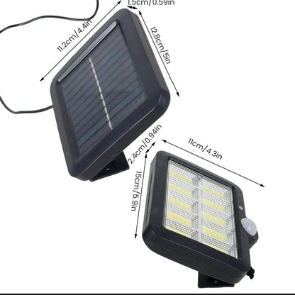 Split Solar Powered Outdoor Wall Light