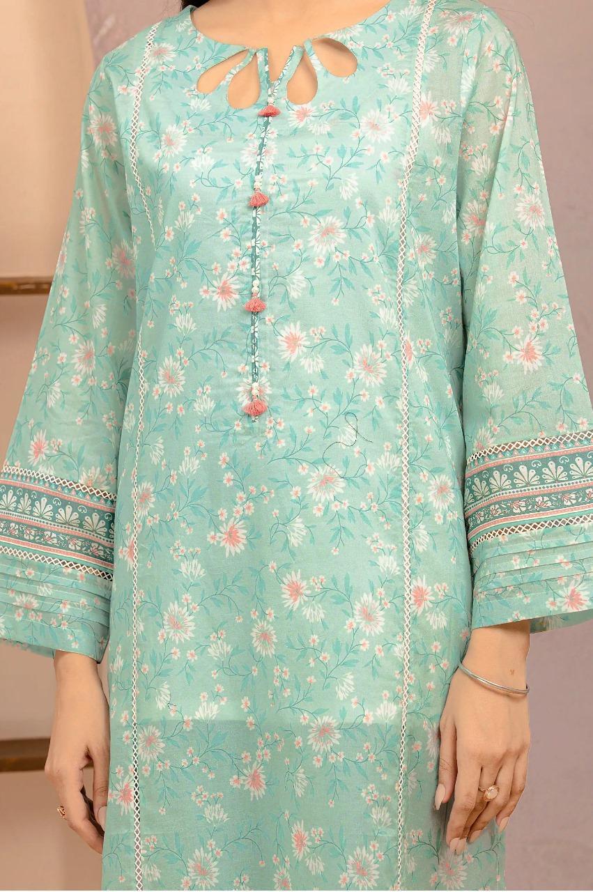 3 Pcs Women's Unstitched Printed Suit