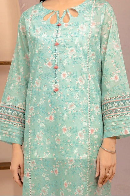 3 Pcs Women's Unstitched Printed Suit