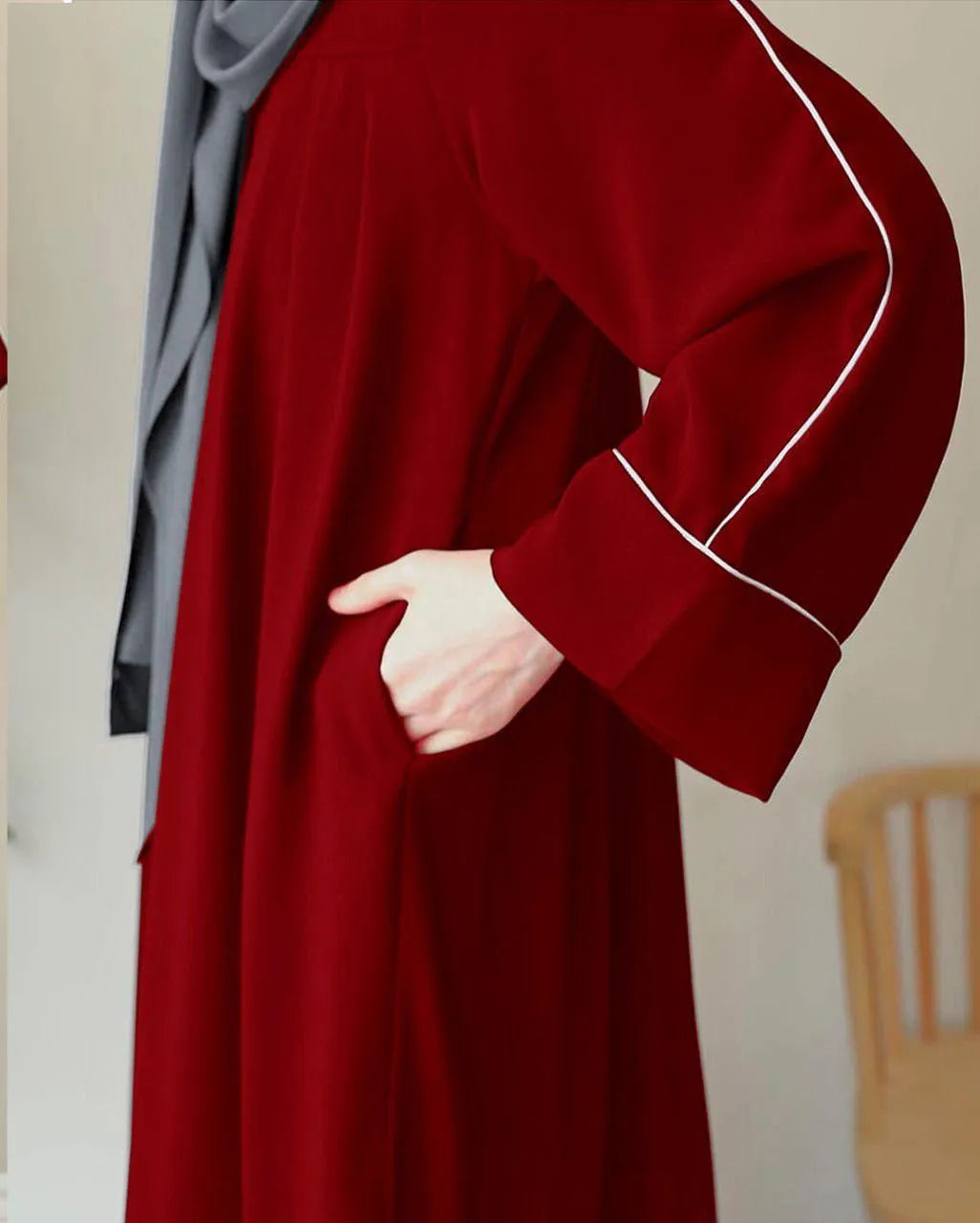 Georgette Plain Full Abaya